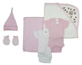 Newborn Baby Girl 6 Pc Layette Baby Shower Gift
